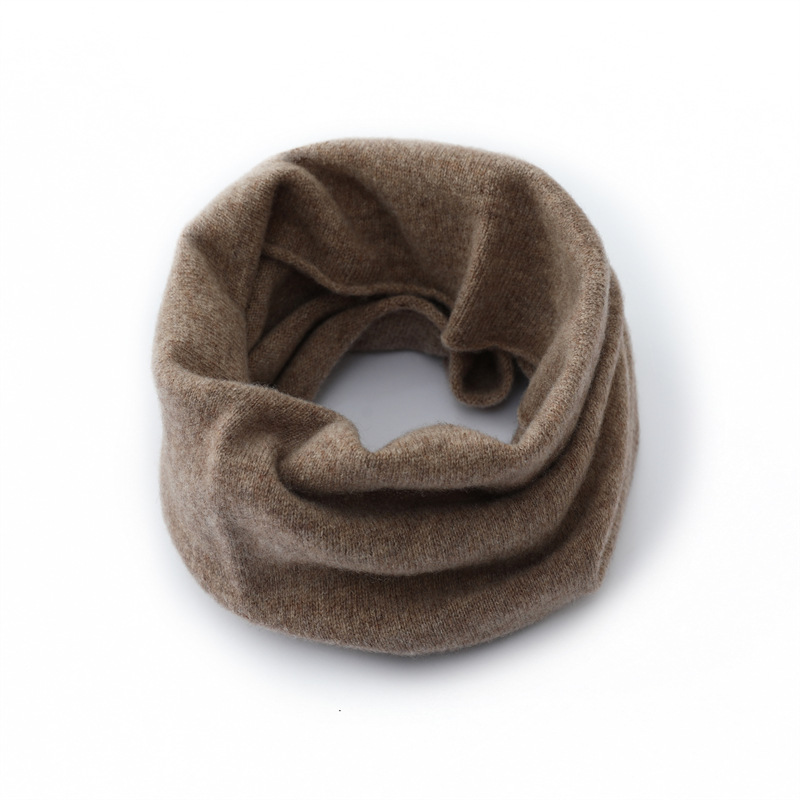 K436 Autumn and winter wool knitted neck cover for men and women couples outdoor warm scarf silk scarf neck protection small scarf neck cover