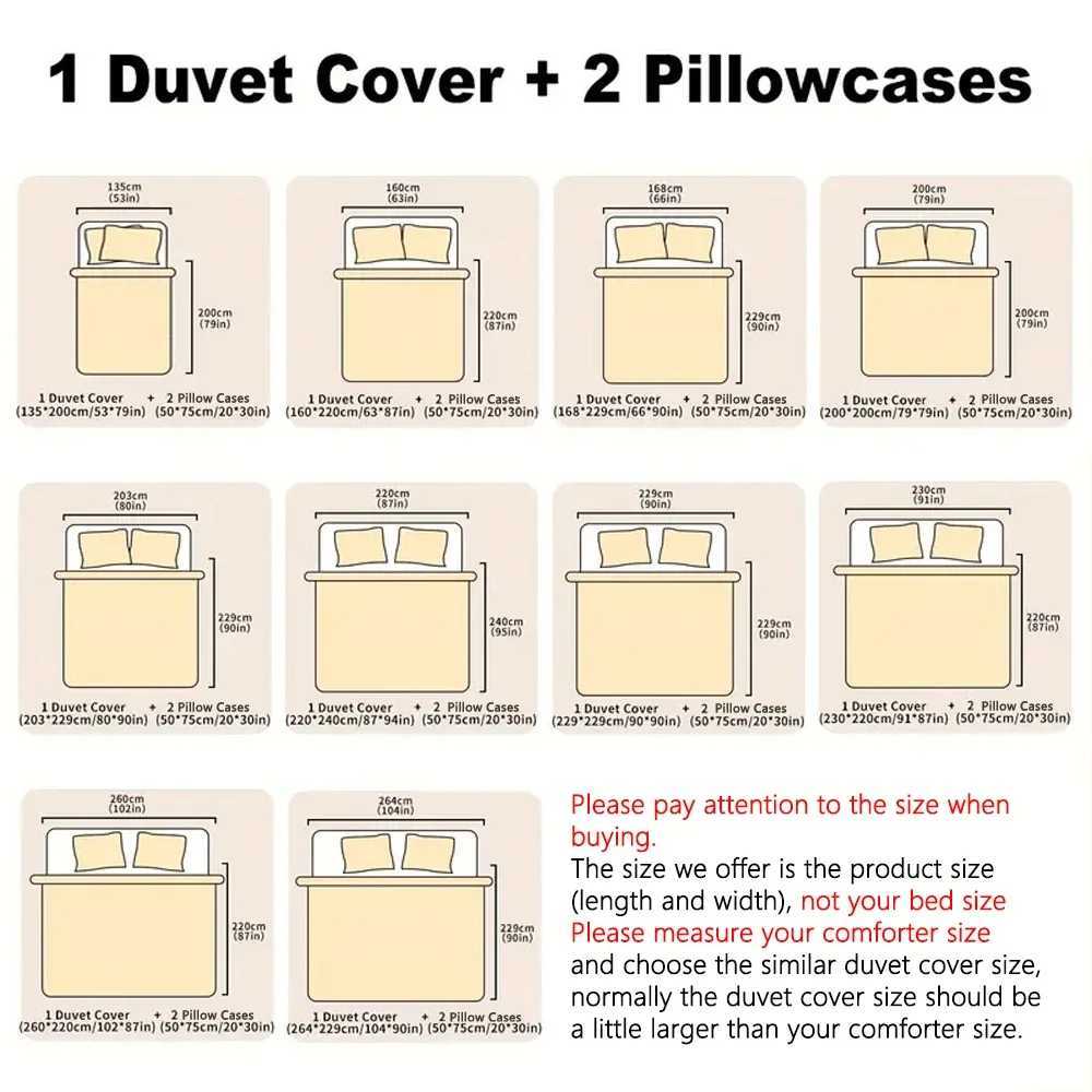 3pcs Two Birds Dancing with Flowers Pattern Digital Print Quilt Set - Includes 1 Quilt Cover and 2 Cover without FillerM251118