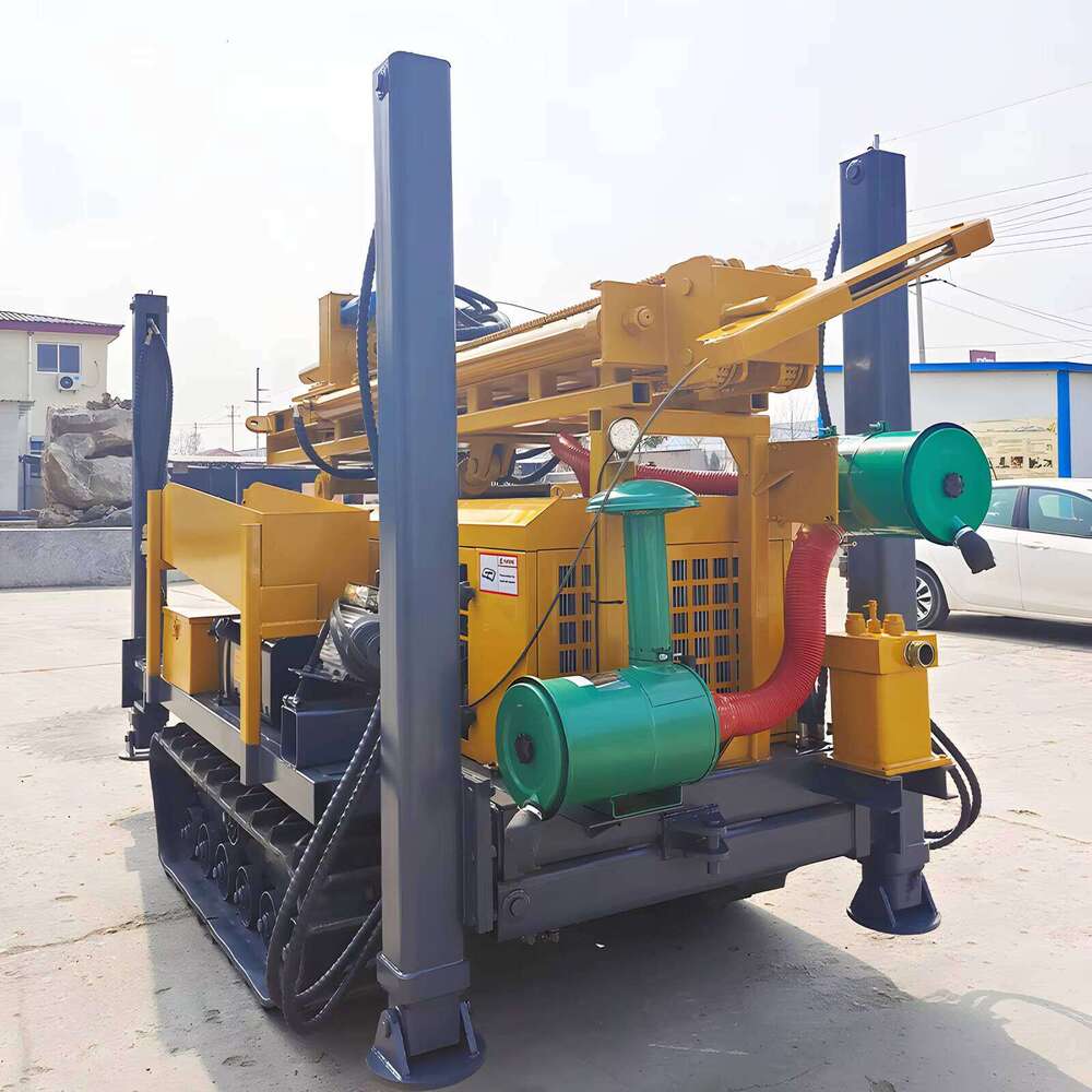 Advanced 600m Water and Gas Exploration Drill Rig with Air Compressor for Energy Projects, Water Drilling Rigs