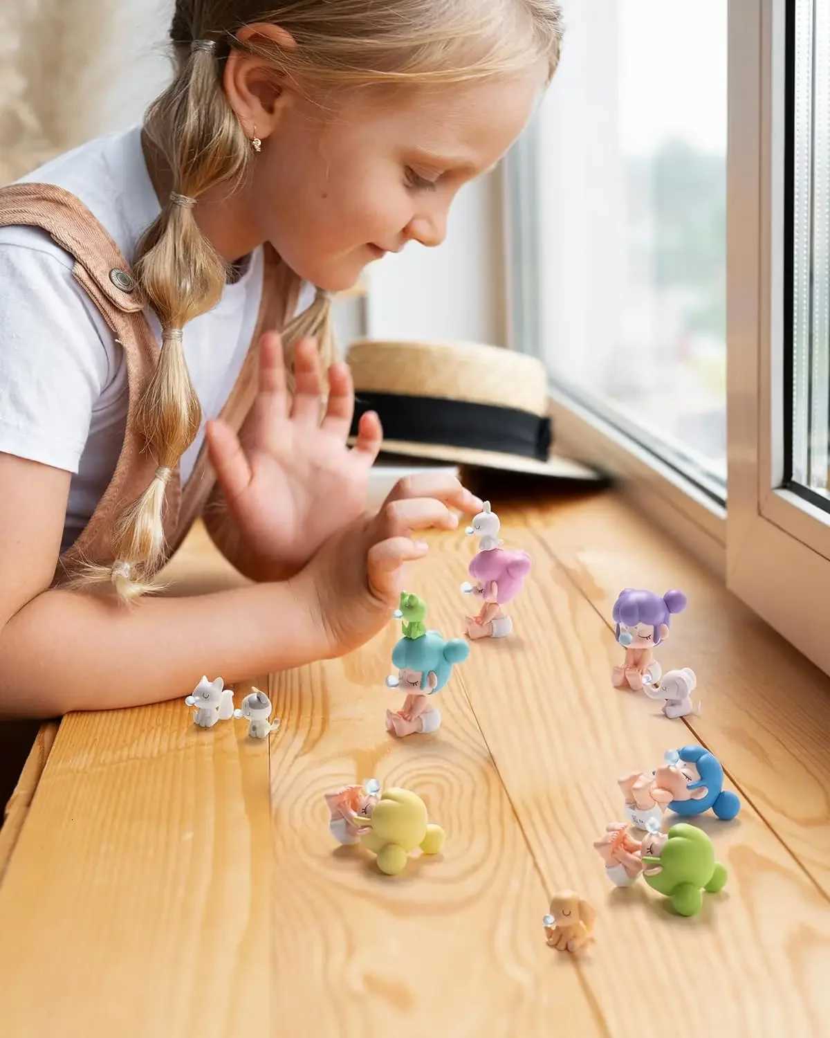 Robotime Rolife Nanci Action Figures Babynanci Seatmates Cute Mini Dolls Toys for Kids-NAXX0W251118