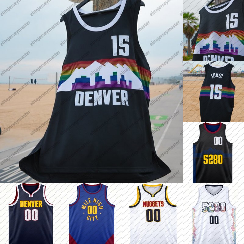 Jokic Jamal Murray 2025-26 Aaron Gordon Tim Hardaway Jr. Christian Braun Personalized Customized Basketball Jerseys Custom Any Number Name