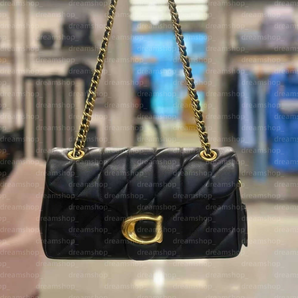 Designer Bag Handbags Pillow Quilted Tabby Woman Fashion Chain Baguette Pochette Nappa Leather Mens Shoulder Crossbody Samll Tote Clutch Flap Bags 0