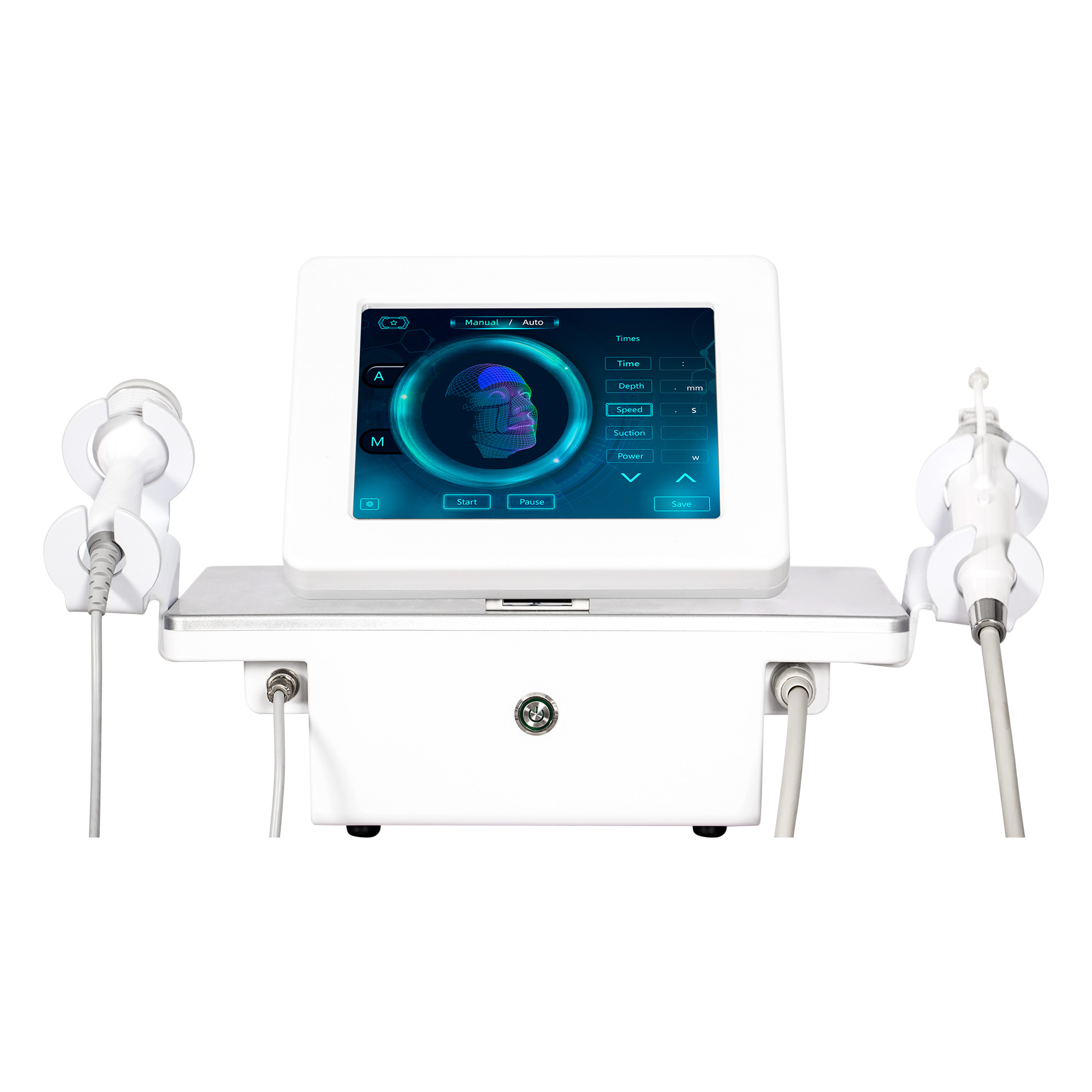 Gold RF Microneedle Machine for Facial and Body Lifting Skin Tightening Fractional Radio Frequency RF Micro Needling Equipment