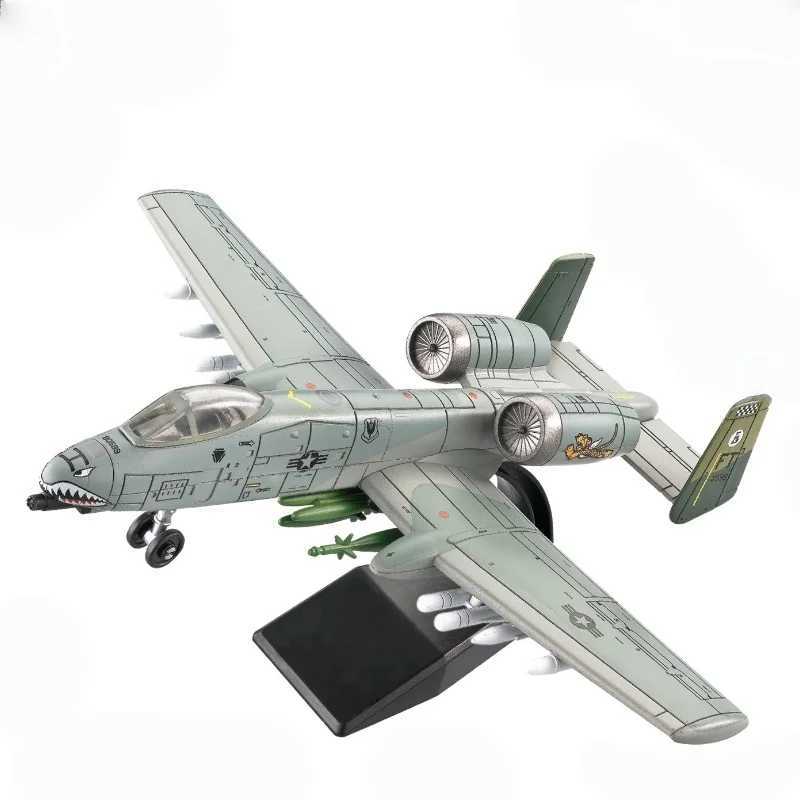 172 US A-10 Thunderbolt II Support Attack Aircraft Model Creative Military Series Building Blocks Toys For Boys Christmas Gifts C251118