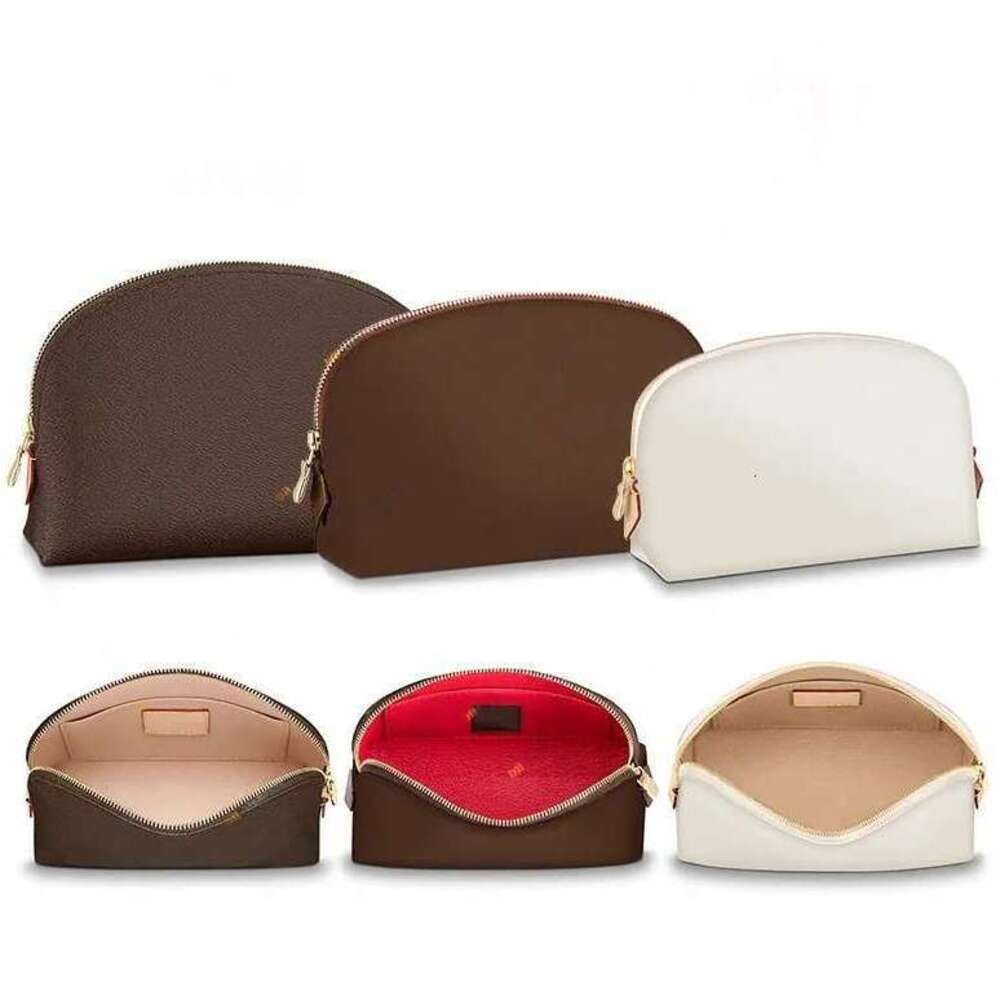 Ladies Fashion Casual Designer Cosmetic Bag Storage Bags Coin Purse High Quality 5A TOP Brown Flower & Checkerboard M47353 M47515 N47516 N60024 Handbag 2 Size 3