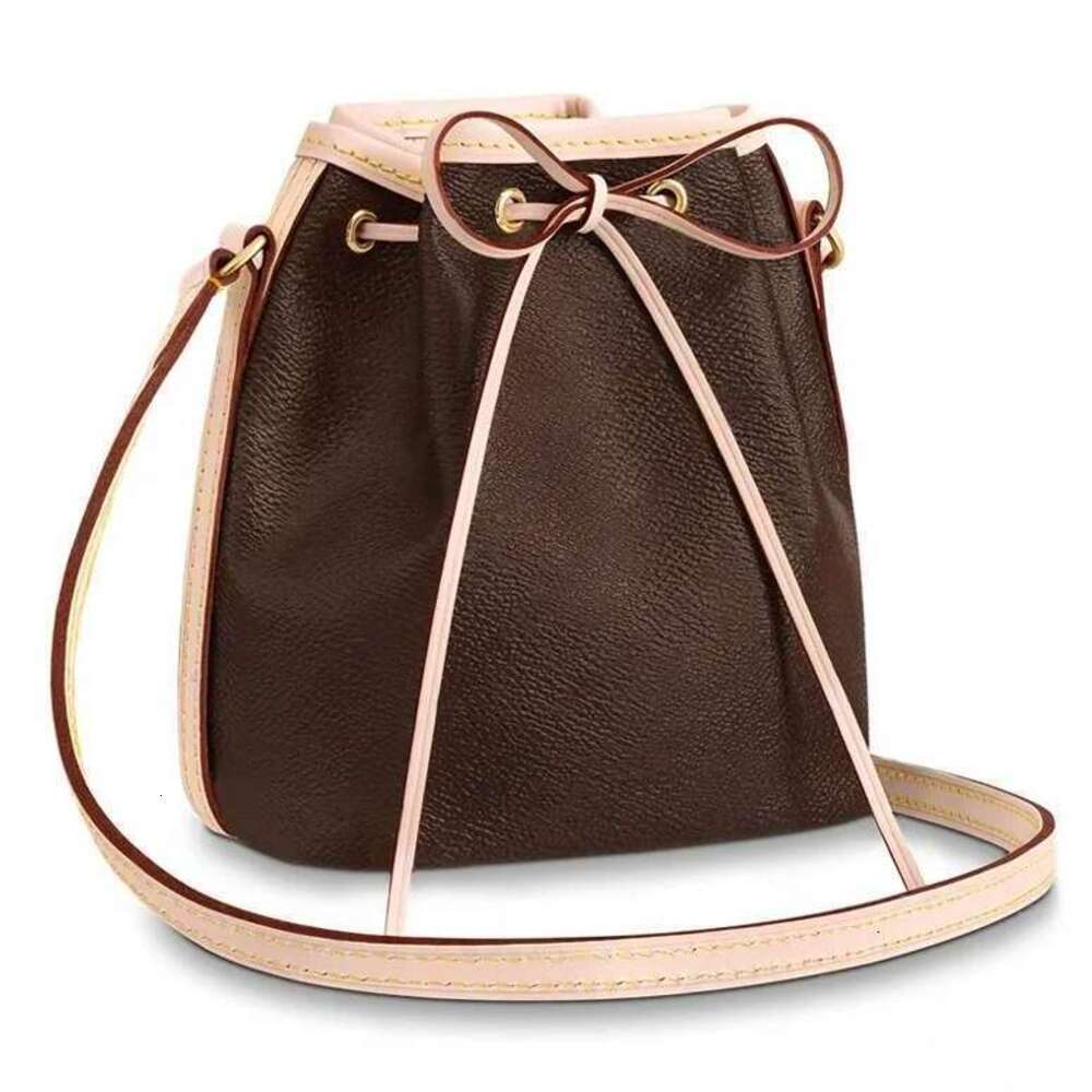 Ladies Fashion Casual Designe Luxury Nano Noe Crossbody Shoulder Bucket Totes Top Handbag Bag TOP Mirror Quality M41346 Pouch Purse