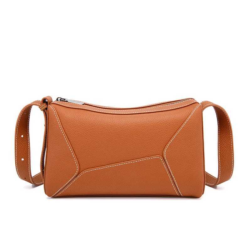 Genuine leather woman bag cowhide Shoulder bag Soft Leather minimalist luxury bags womens high quality 2024 ladies bags handbagW251118