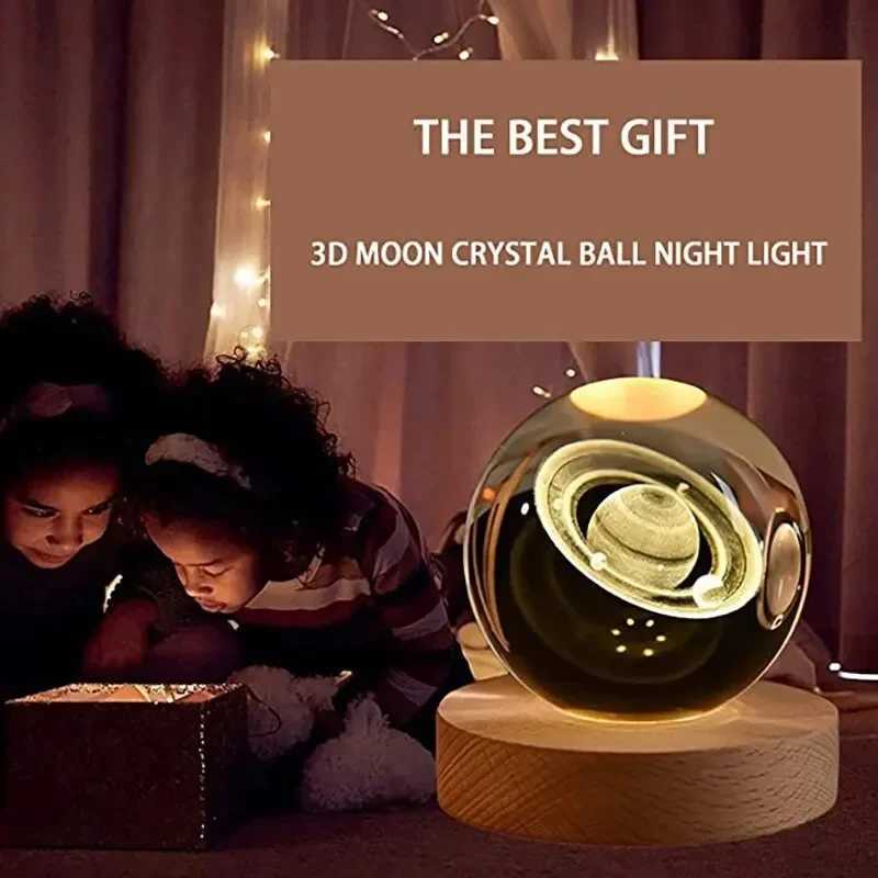 3D Axolotl Laser Engraved RGB Crystal Ball Coloured Night LightGirlfriend Classmate Wife Children Birthday Gift Home Decoration M251118
