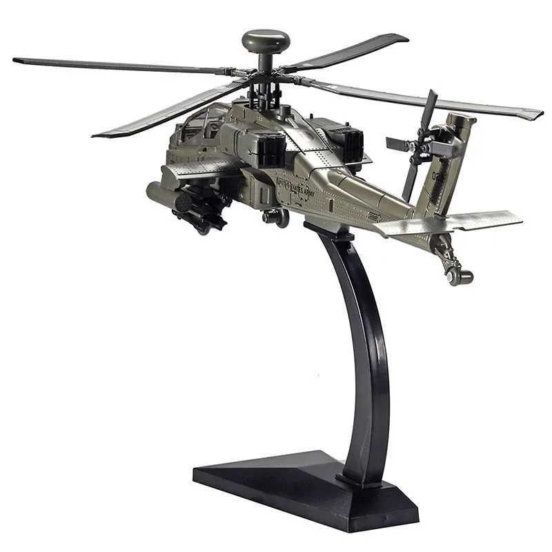 1/32 Scale Apache Helicopter Diecast Alloy Model Collectable Toy Gifts / Collection / Children C251118