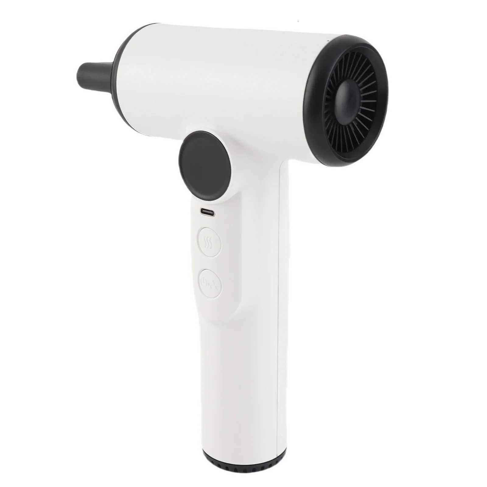 Small Cordless Hair Dryer USB Rechargeable Fast Drying Compact Hair Blow Dryer 3 Temp 15000mAh with Digital Screen for DormT251118
