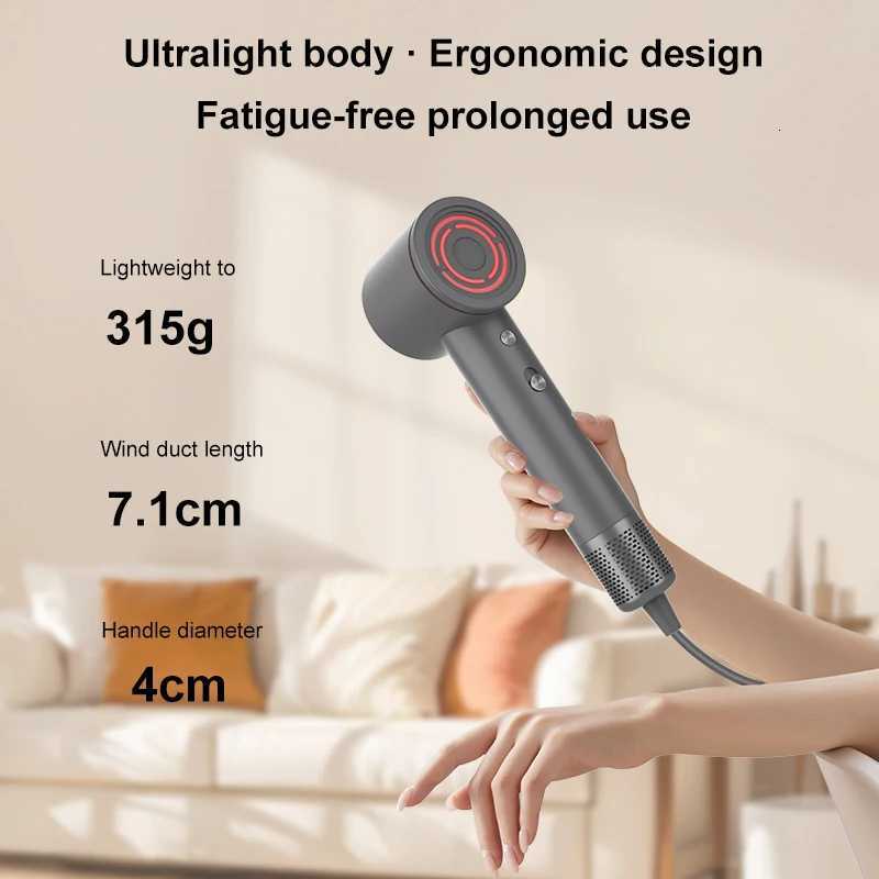 High-Power 110000RPM Electric Hair Dryer BLDC Motor Ionic Feature for Home Care Customized Hair Salons for Hotel Household UseT251118