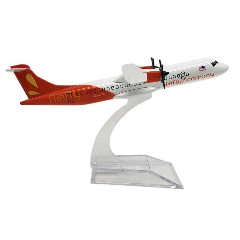 15CM 6inch Diecast Alloy ATR72 Firefly Avianca Airlines Concorde France Airways For Collection Friend Children Gift C251118