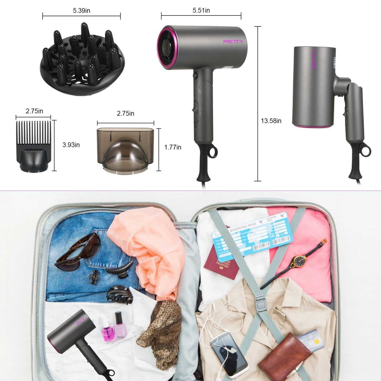 2000W Hair Dryer Large Wind Quickly Drying Hydrate Hair Household Hotel Hair Salon Household Hair Dryer Hair Salon Hair DryerT251118