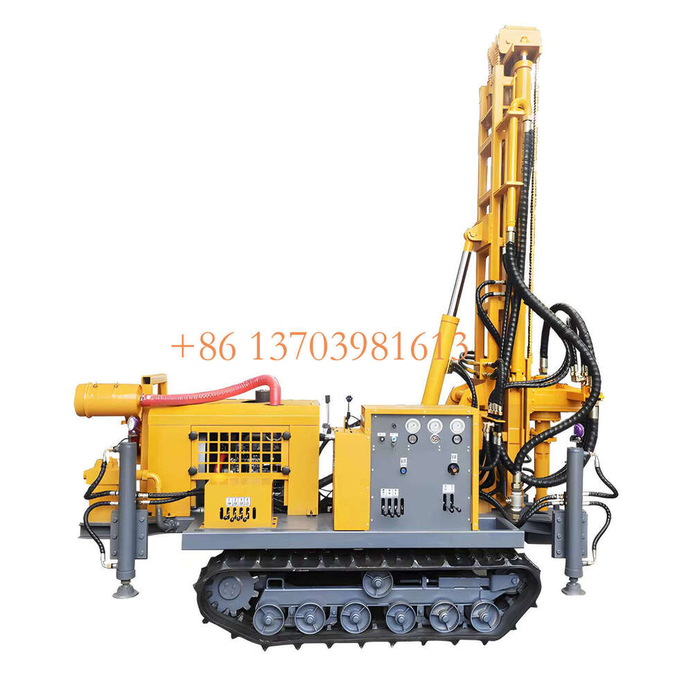 Automated 600m Water and Gas Exploration Drill Rig with Air Compressor for Efficient Operations, Water Drilling Rigs