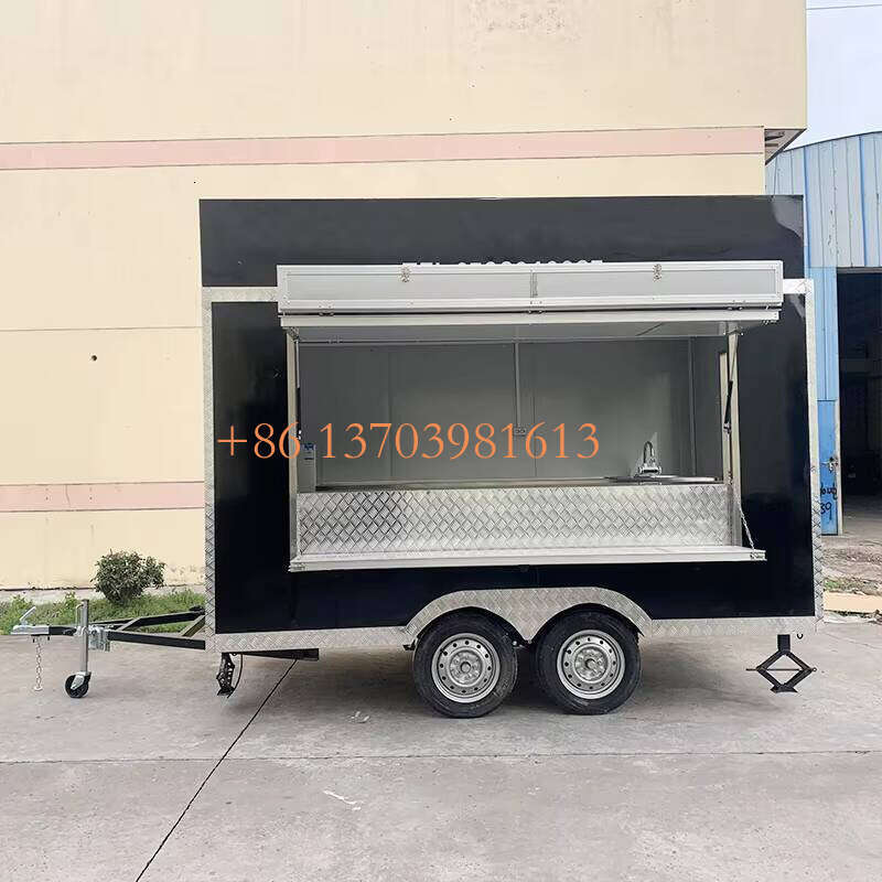 Versatile Mobile Food Truck Suitable for Coffee Burger and Snack Vending Events