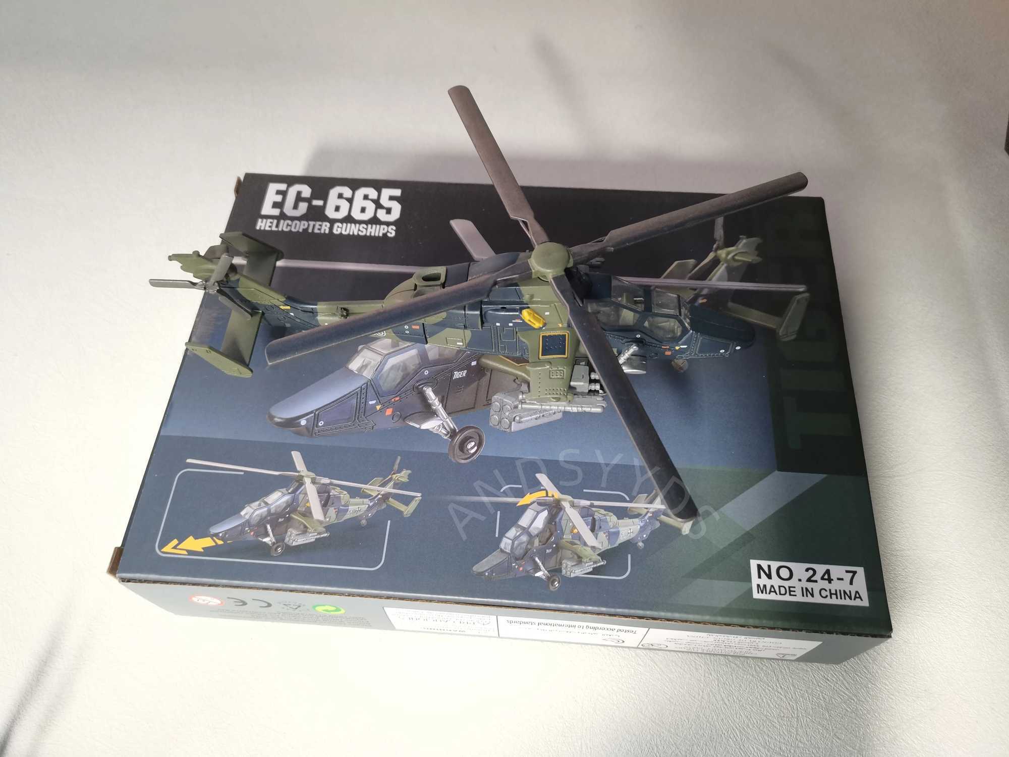 Plastic 1/72 Modern Die-Cast Fighter Toy ABS Model EC-665 Assembled Educational Display Collection Plane Kits To Build Gift C251118
