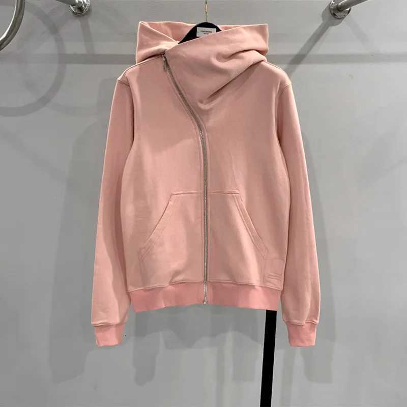 HKSH Mens Tide Punk Dark Autumn Winter New RO Style Wizardry Zipper Womens Fashion Cotton Sweatshirt Chic Coats Hoodies HK0530 X251118