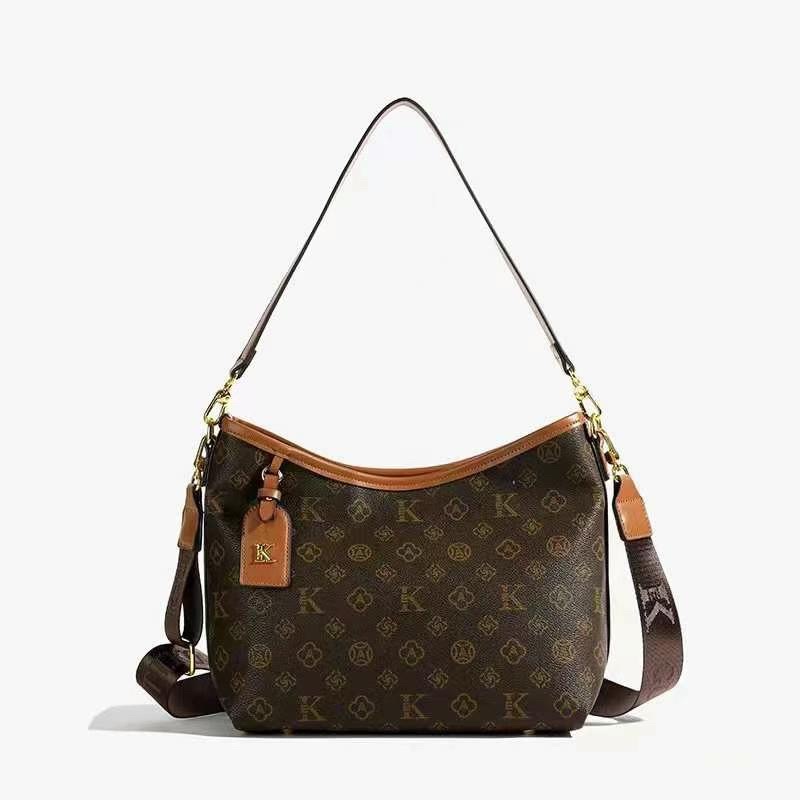 LUYIWEINASI Woman Shopping Toter Pochette Metis Bags Genuine Leather Hobos Women Crossbody Tote Shoulder Bag Purse Handbags Wallet Ladie Men Women Bag