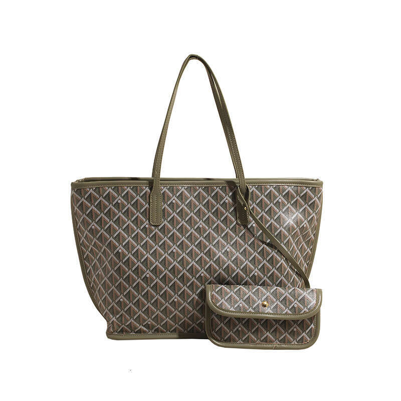 2025 Spring New Commuter Leisure Shoulder Niche Trend Tote Bag, Printed Versatile Fashion Underarm Bag