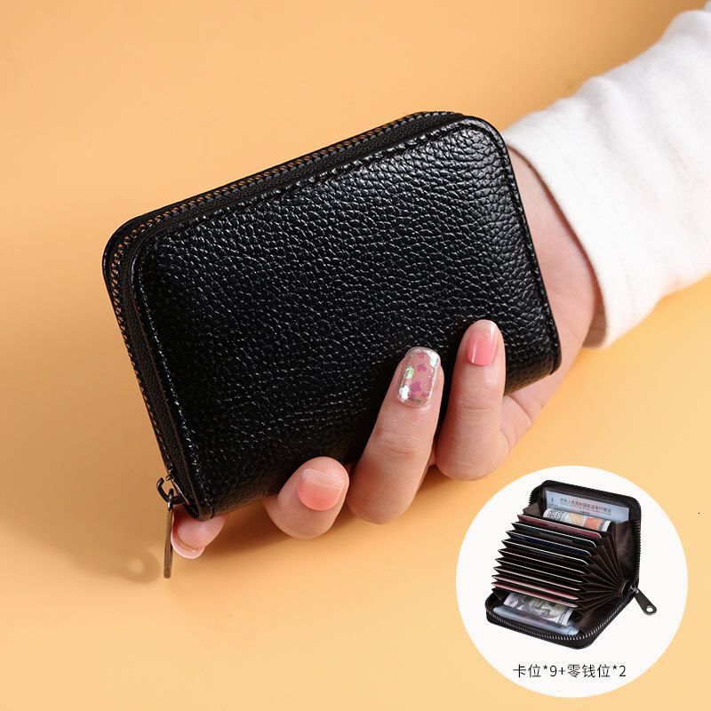 Mesh Pattern Color-block Accordion Card Holder Multi-card Slots Large Capacity Luxury Bag ID Driver's Compact Card Case Designer Bag Unisex Casua
