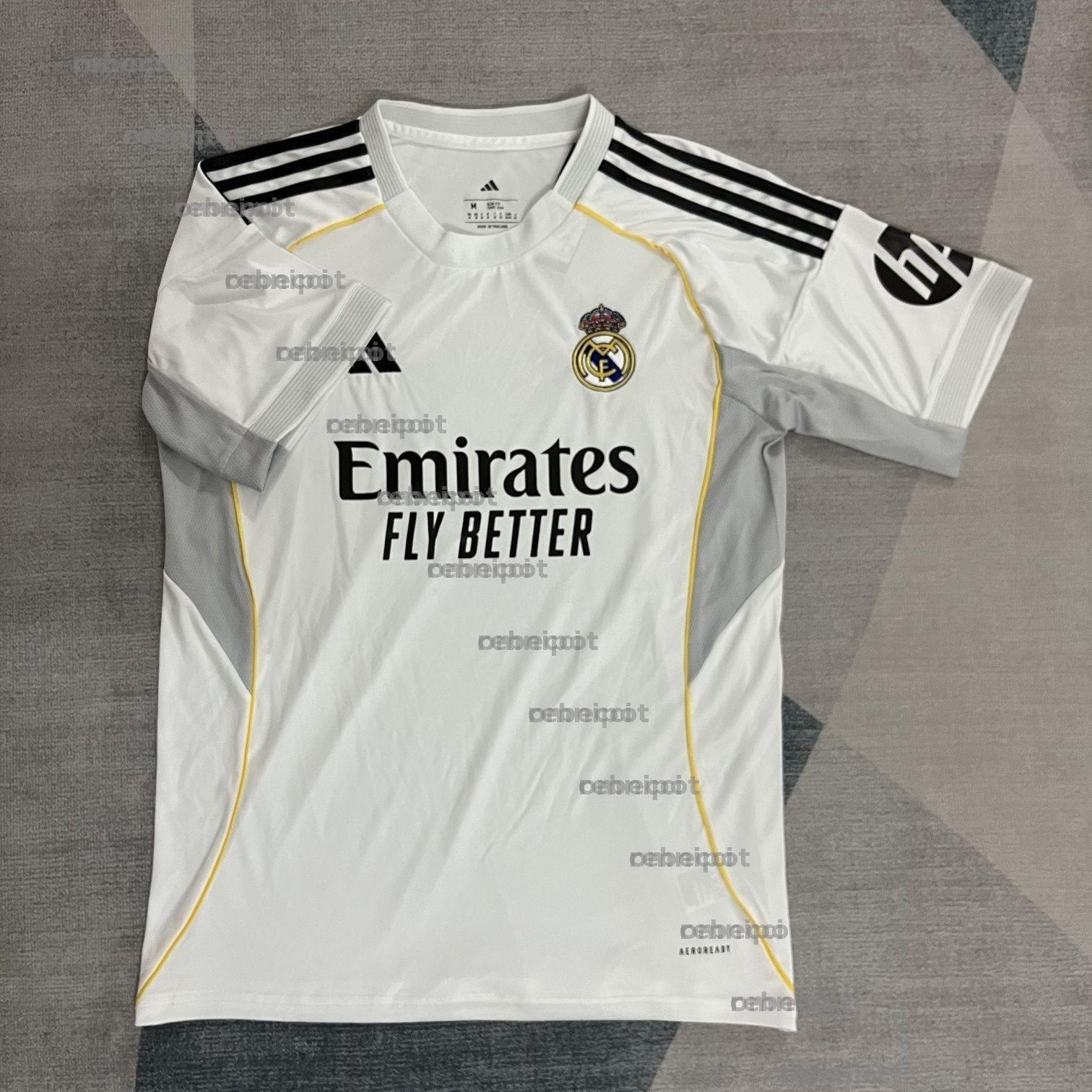 2526 Real Madrid new jersey football suit set training sportswear summer mens round neck tshirt casual man Polyester short sleeve CSD2504174