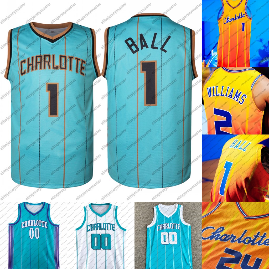 LaMelo Ball Miles Bridges 2025-26 Kon Knueppel Sexton Miller Tre Mann Williams Personalized Customized Basketball Jerseys Custom Any Number Name 111