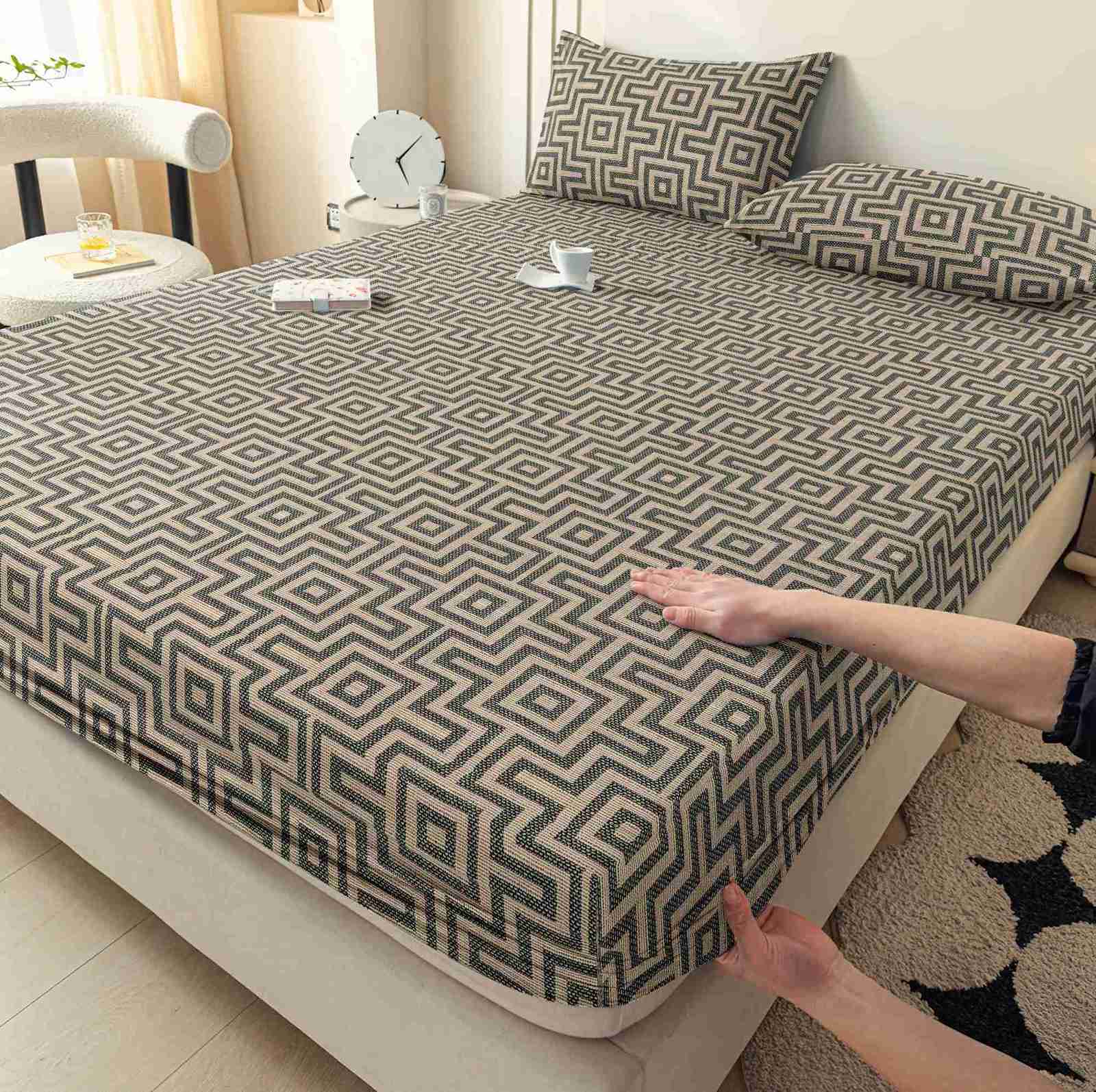 3 piece set single bed head two cases no core suitable for all seasons dust-proof bedspread beddingM251118