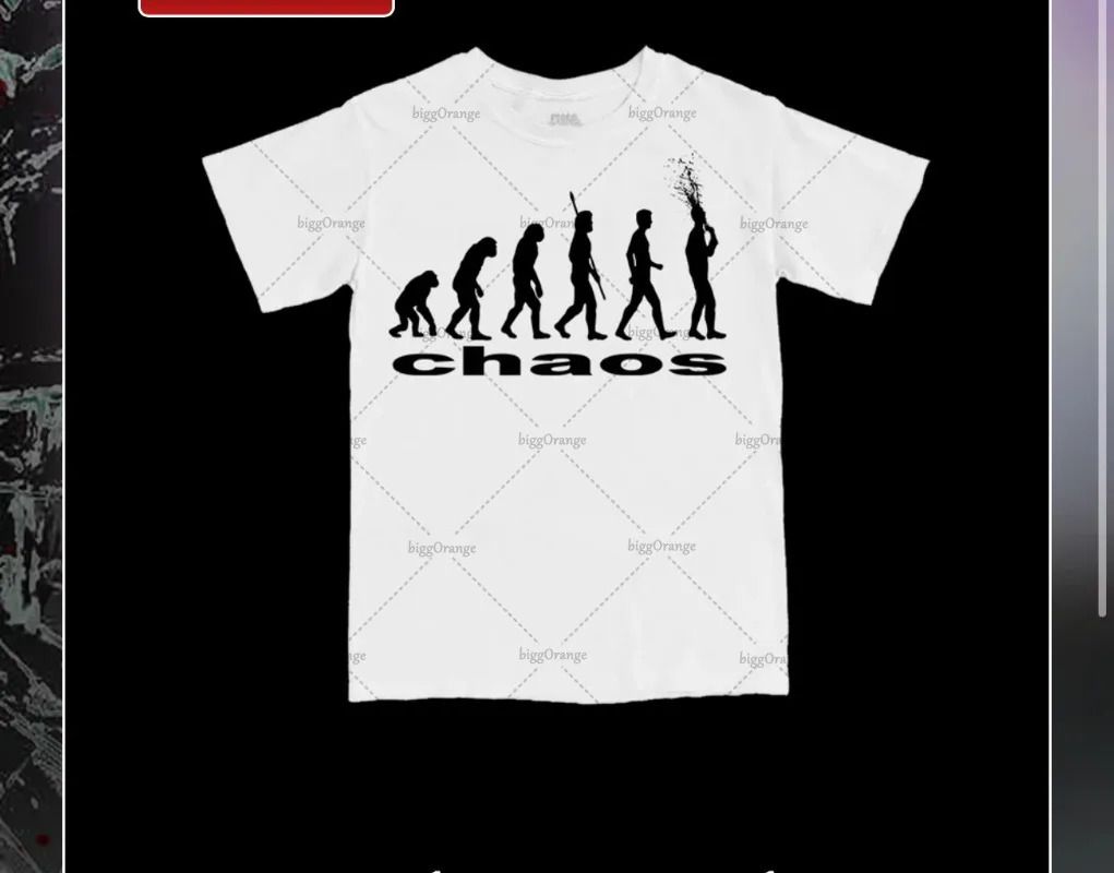 Plus Size Gothic Punk Graphic Top Men Harajuku Y2K Streetwear Trendy Vintage Clothing High Street Retro Casual Oversized T-shirt 250417