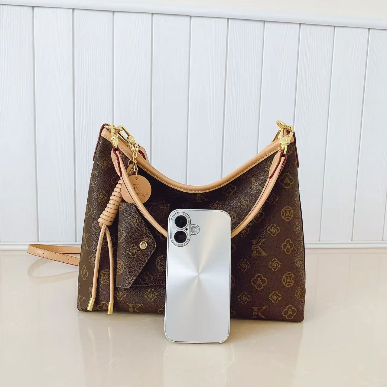 WK Luxurys Shopping Tote 2pcs Set Women Bags Handbag Shoulder Naverfull Louiseity Womens viutonity Composite Lvity Lady Clutch Tote Bag Female Coin Pu