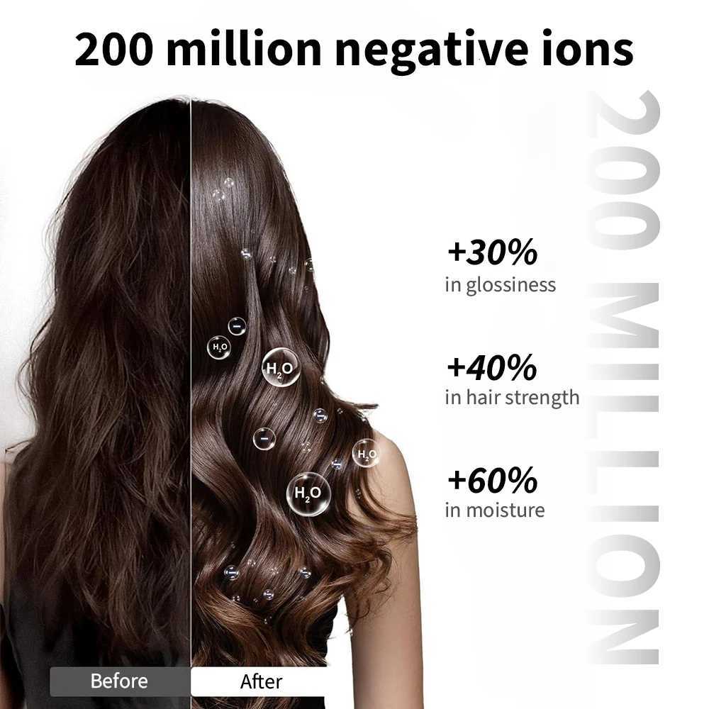 Custom Professional 1400w Mini Ionic Dryer Negative Ion High Speed Hair Bldc Machine Hair Blow Dryer Salon Hair DryerT251118