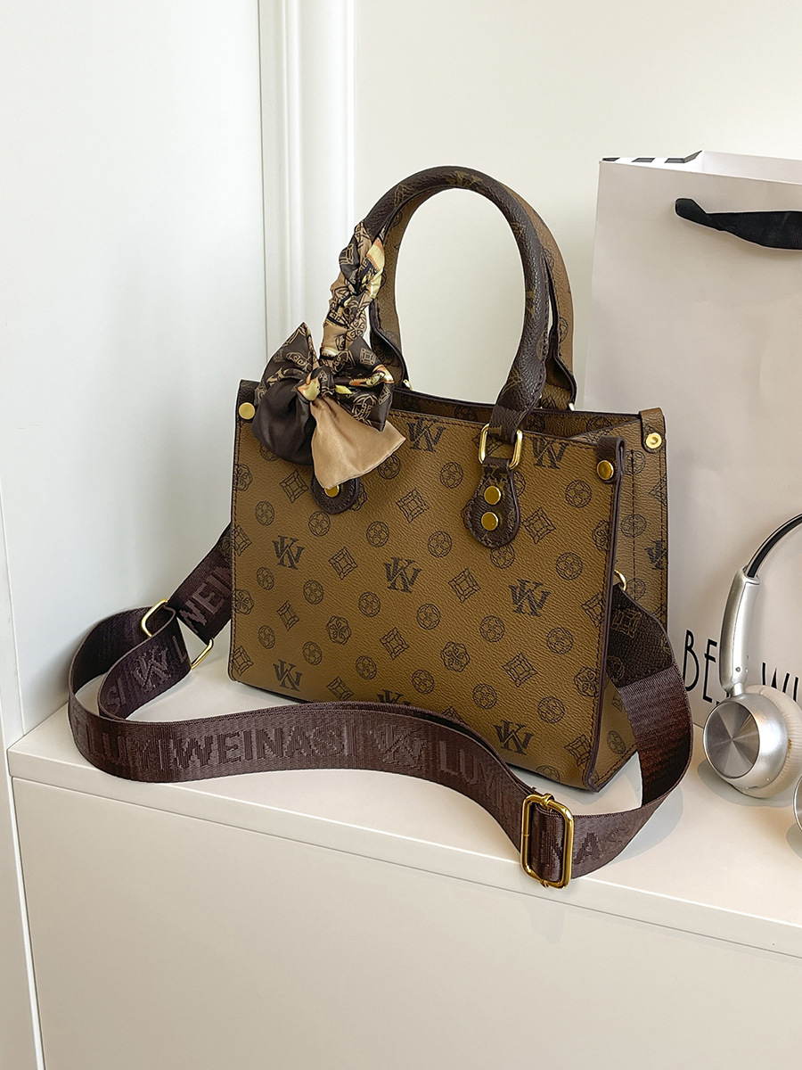 WK Womens Handbag Luxury Shoulder Bag High Quality Flower Canvas Wallet Leather Purse Crossbody Clutch Tote card holder luxury purse Crossbody Bags Sh