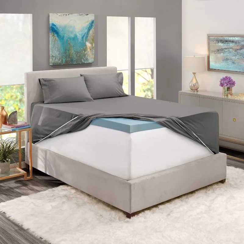 Extra Deep Pocket King Size Sheets Sets - Fits Mattress 18-24 Inches 6 Piece - Grey SheetsM251118