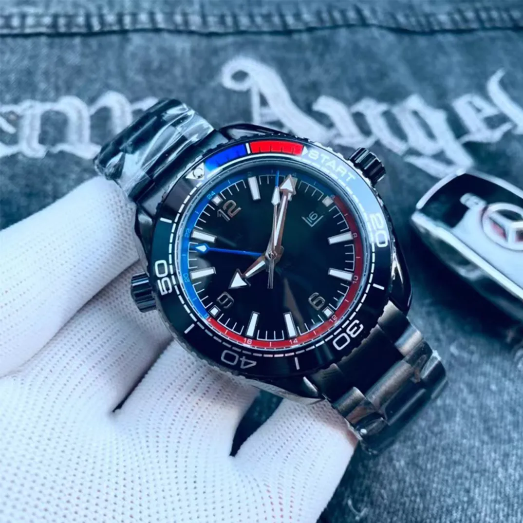 Designer Luxury Men's Watch High Quality Three Pin Automatic Mechanical watch Stainless Steel sapphire 40mm sports leisure watch