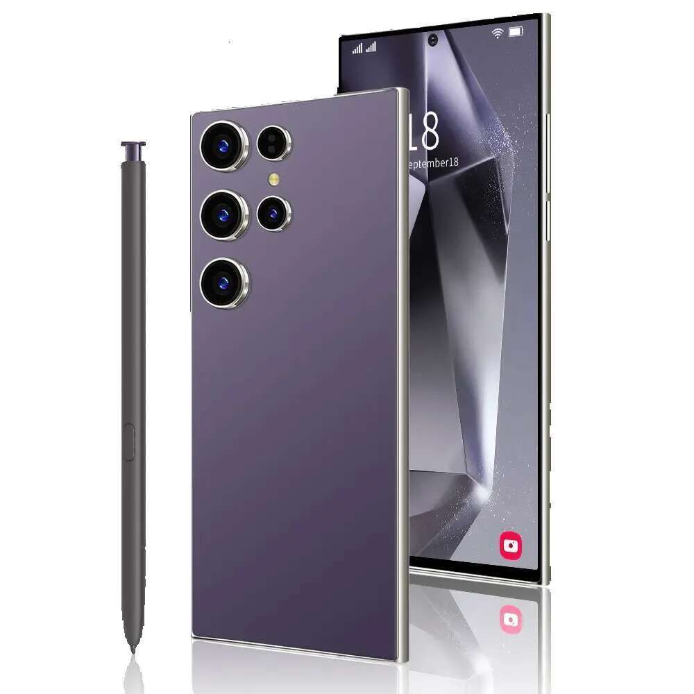 S24 Ultra 4G 3G 2G Smartphone Dual SIM Android Phone 6.8Hd+ HD Display 64Gb 128Gb
