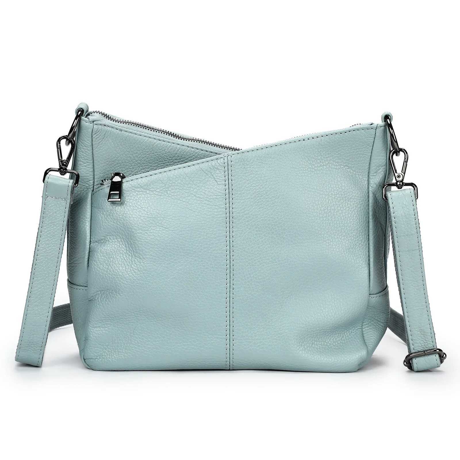 2025 New Womens Genuine Soft Cow Leather Crossbody Convertible Shoulder Bag - Spacious Effortless Quality Bag for CommutingW251118