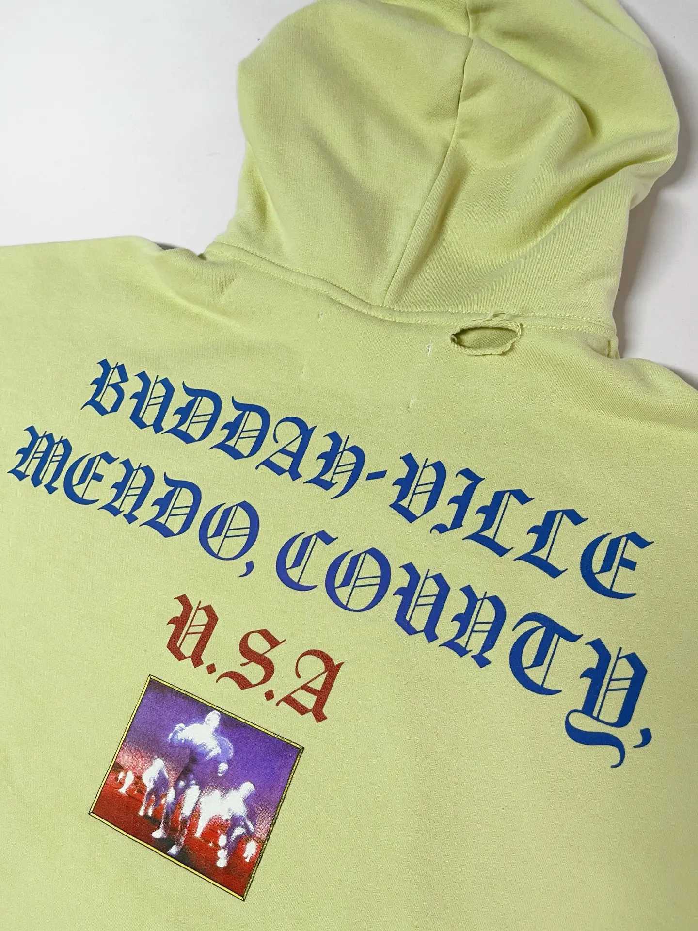 Washed PALY Hoodie Men Women High Quality Vintage Oversized Hooded Pullover X251118