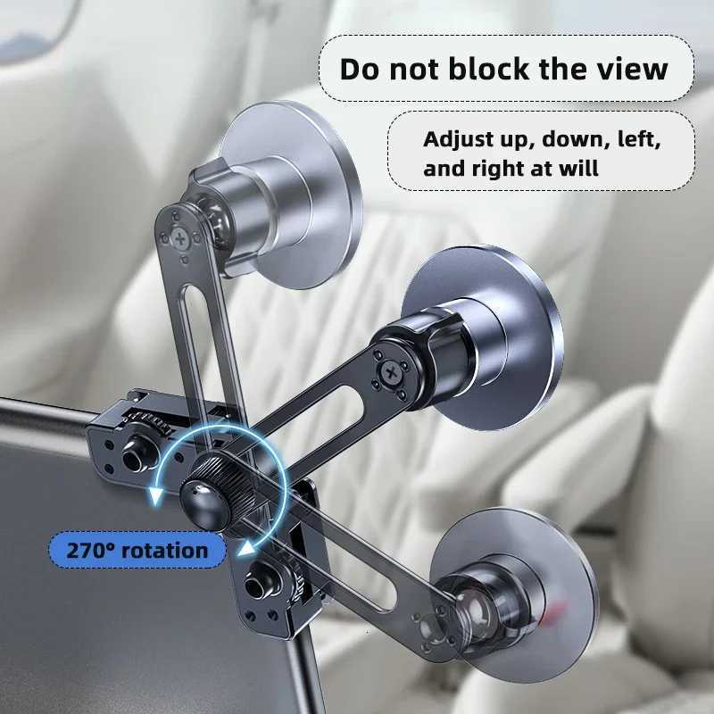 For New Zeekr 001/007/009/X Screen Car Phone Holder Mount Adjustable Magnetic Car Phone Support Frame AccessoriesM251118