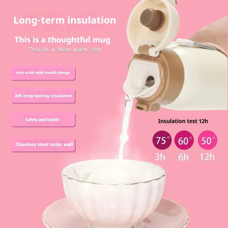 200ML350ML Stainless Steel Pocket Cup Travel Thermal Coffee Mug Mini Thermos Vacuum Flask Insulated Sport Water Bottle 251107 W260226