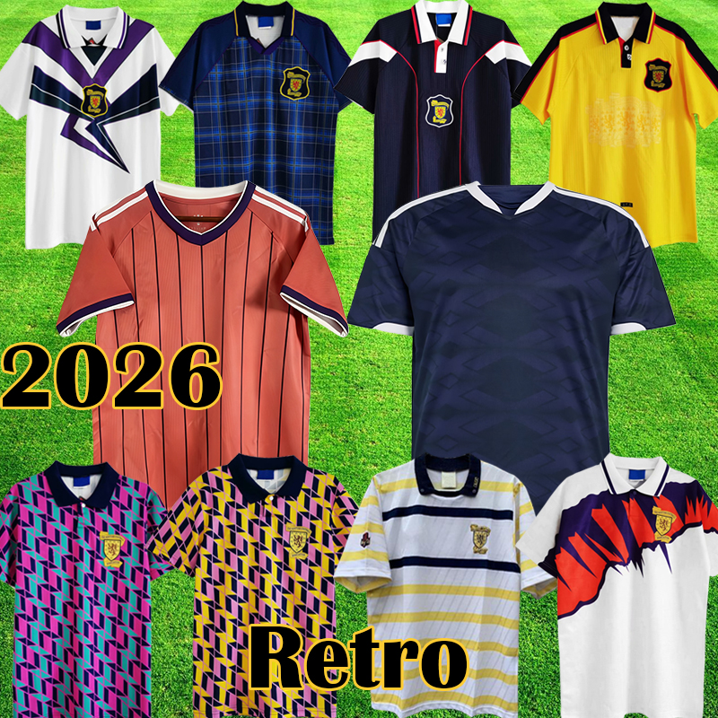 2026 Season World Cup Scotland Soccer Jersey Soccer Gear Men's and Kids' Sets ROBERTSON MCTOMINAY TIERNEY MCGINN HICKEY GILMOUR DYKES CHRISTIE