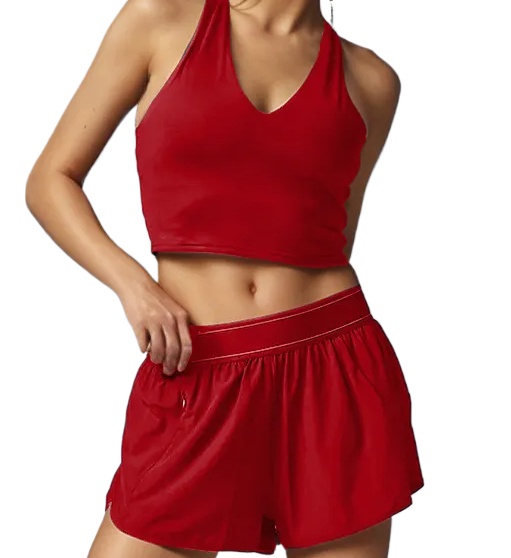 2025-- High-Quality Breathable High-Waist Yoga Fitness Shorts Yoga Bra for Women Ideal for Outdoors and Running Women's Naked Feeling Breathable 