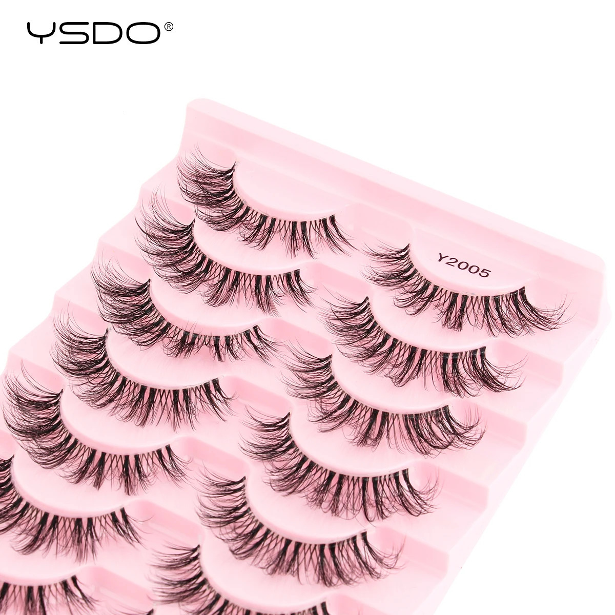 YSDO Half Eyelashes 310 pairs Natural Full False Eyelashes 3d Lashes Cat Eye Fake Eyelashes Extension Faux Cils Makeup Tools 250418
