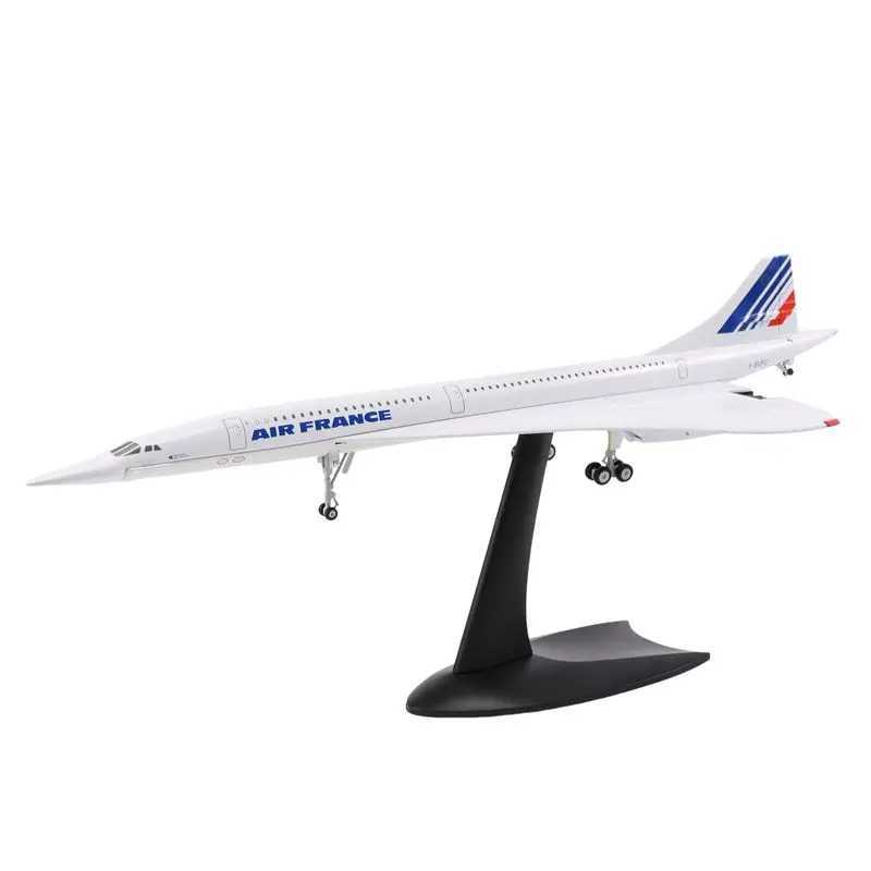 B78B-1/200 Concorde Supersonic Passenger Aircraft Model For Static Display Collection C251118
