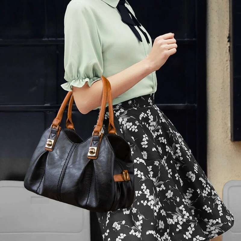 UKF Women's New Trendy Armpit Designer Color-Block Bags For Women Fresh Crossbody Shoulder Handbags Purses Bolsas