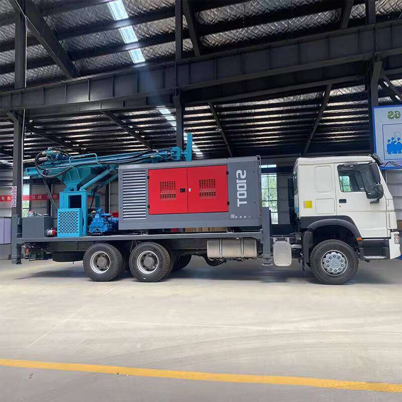 Truck Mounted Dth Earth Hole Bore Well Underground Water Well Rotary Drill Machine
