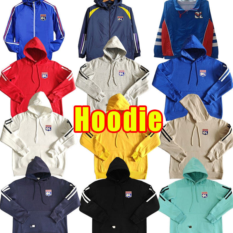 Long sleeve 25/26 Maillot Lyon Soccer Tracksuits Olympiques Lyonnais OL digital football shirts TRAORE BRUNO G football shirt Men Training Set Windbreaker Hoodie