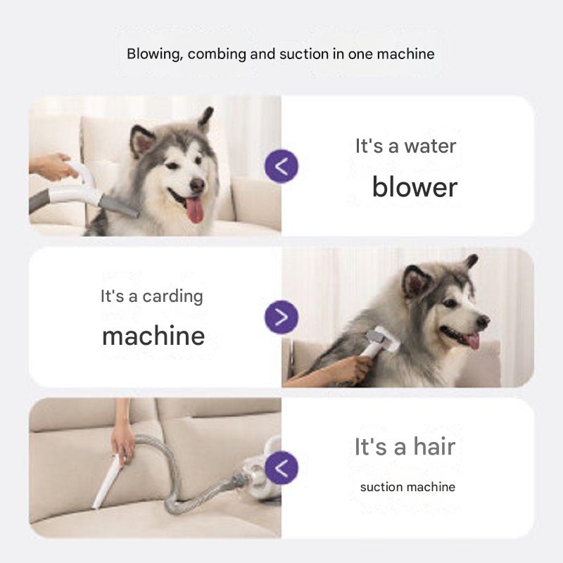 Water blower pet dog hair dryer cat hair absorber high power hair blower and hair absorber large dog blow dryer