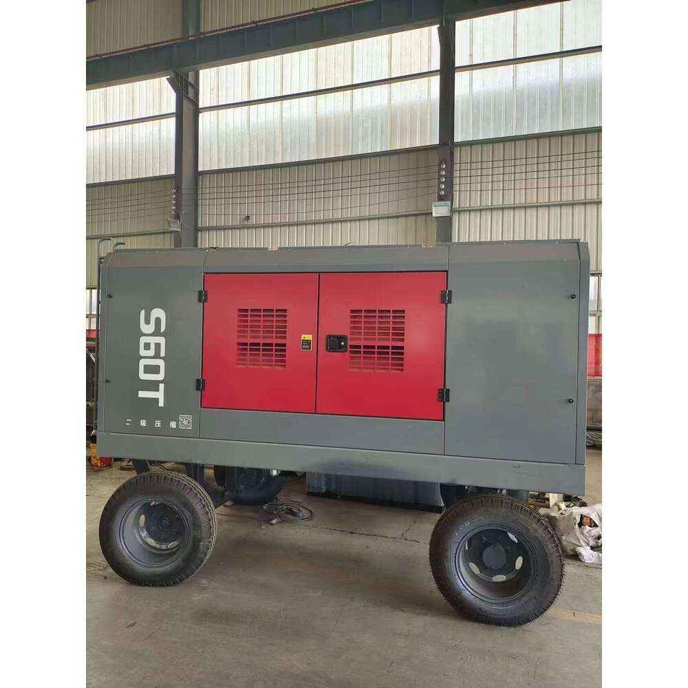 500m Depth Crawler Pneumatic Water Well Drilling Rig With Air Compressor for Trailer Mounted Bore Hole Machines