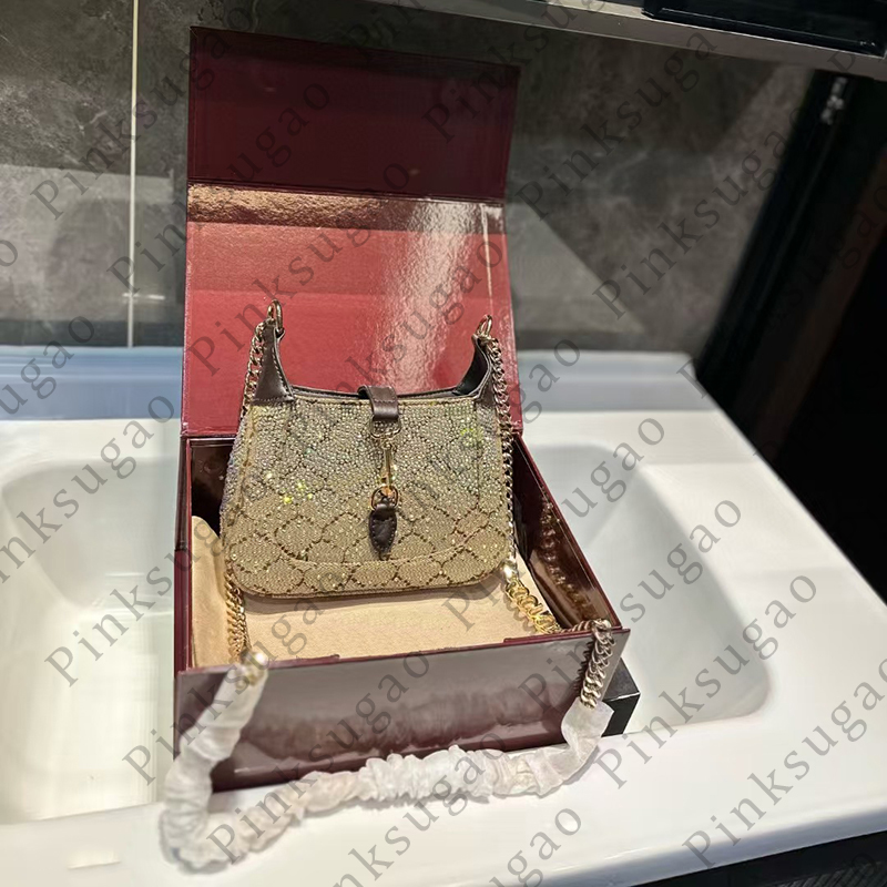 Women designer shoulder bag cross body chain bags handbag luxury high quality large capacity diamond purse fashion shopping bags purse with box Wxz 250417135