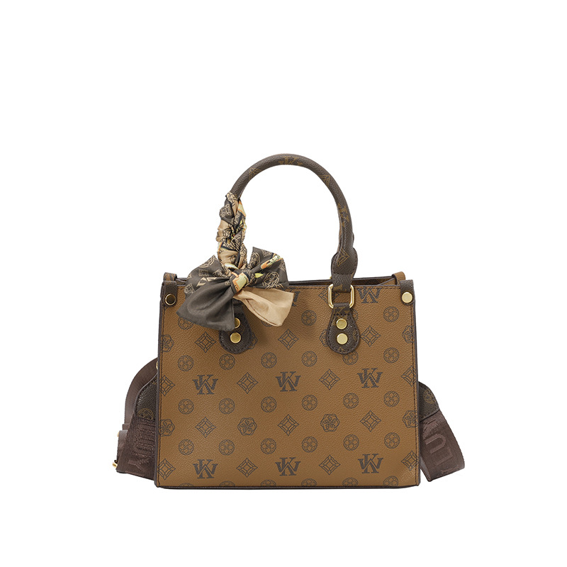 WK Womens Handbag Luxury Shoulder Bag High Quality Flower Canvas Wallet Leather Purse Crossbody Clutch Tote card holder luxury purse Crossbody Bags Sh