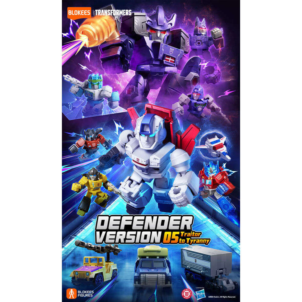 BLOKEES Transformers Defender Version 05 Mini Action Figures Gift Toys Complete Set